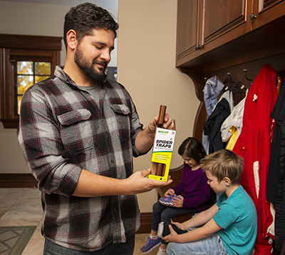 The RESCUE! Spider Trap is crush-proof, mess-free and requires no assembly. 